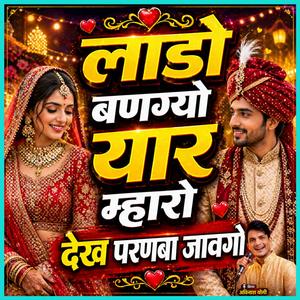 लाडो बणग्यो यार म्हारो देख परणबा जावगो