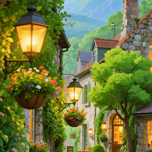 白云飘散随风迎