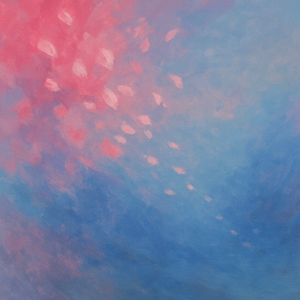 잡히지 않았던 허상들은 사랑이란 이름으로 흩날린다.