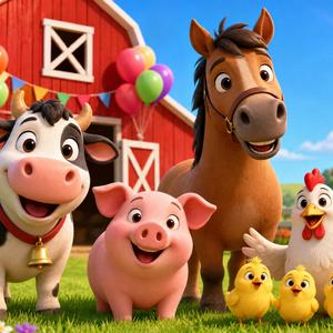 Fazendinha Infantil Música animada Para festa dos Bichos