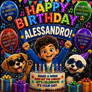 Happy Birthday Alessandro