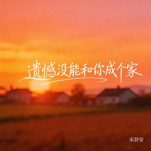 遗憾没能和你成个家