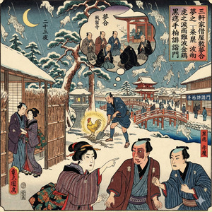 三軒家借屋敷夢合虎之涙雨難波金鶏黒痣手柏誹諧門