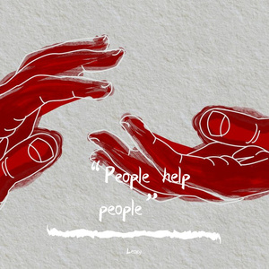 “people help people”
