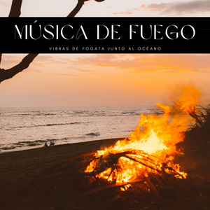 Relajante Océano y Sonidos De Fuego