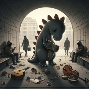 Большой динозавр