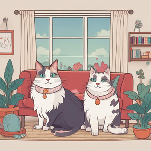 昼下がりの猫