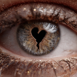 Скажем глазами