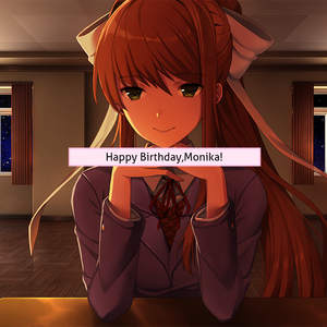 Space Room(For DDLC Anniversary And Monika)