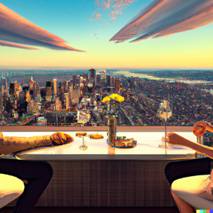 五十二层的咖啡厅