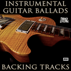 Slow Rock Ballad Electric Guitar Backing Track F Minor