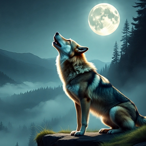 Wolf of the night
