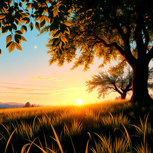 そよ風のささやき