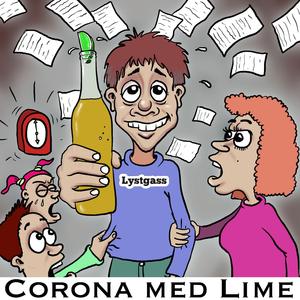 Corona med Lime