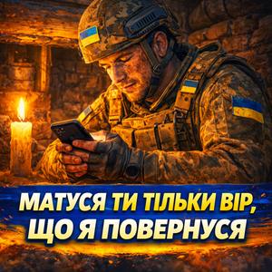 МАТУСЯ ТИ ТIЛЬКИ ВIР,ЩО Я ПОВЕРНУСЯ