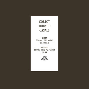 Trio No. 1 in B-Flat Major, Op. 99: I. Allegro moderato