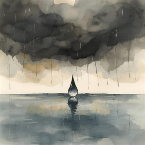 雨じゃないのに泣きそうだ