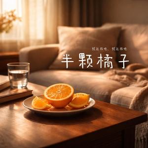 半顆橘子