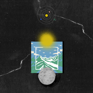 Portrait in the Moon