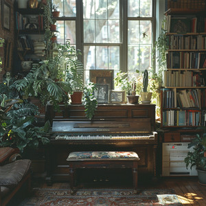 Toque Melódico Del Piano Murmurado