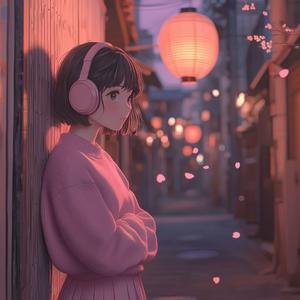 夕暮れの路地
