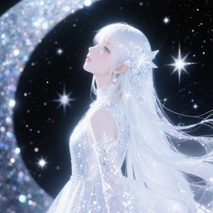 ふゆのそら キラキラ