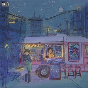 我在流动餐厅车里躲雨