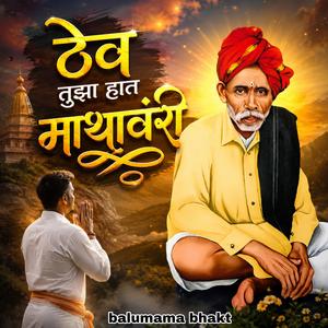 हात जोडून उभा दारी ठेव तुझा हात माथ्यावर