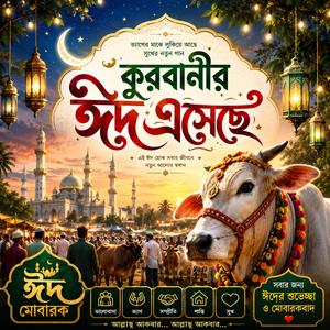 কুরবানীর ঈদ এসেছে