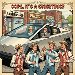 Oops, it's a Cybertruck