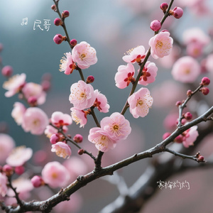 寒梅灼灼
