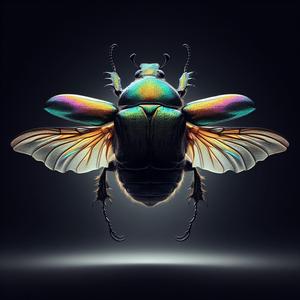FLIGHT OF THE SCARABAEIDAE
