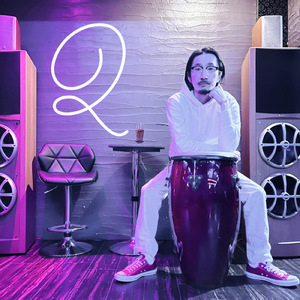 モヘアのカーディガン