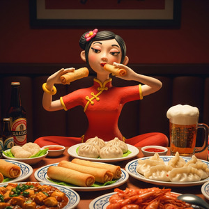 町中華と瓶ビール