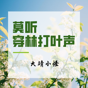 莫听穿林打叶声