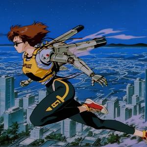 Warm Computer Screen Glow