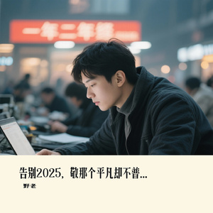 告别2025，敬那个平凡却不普通的自己