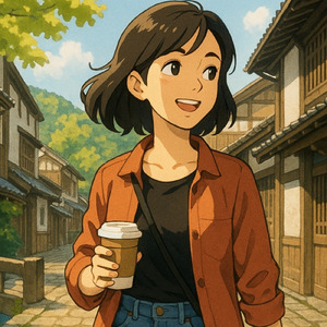 静かな路地裏 - 石畳ジャズ散歩