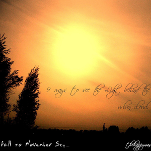 The light behind the clouds