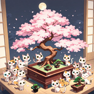 つきのながれに