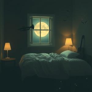 Cozy Bedroom Moonlight