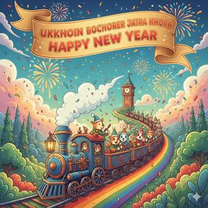 দুঃখহীন বছরের যাত্রা শুরু হোক হ্যাপি নিউ ইয়ার নতুন স্বপ্ন নতুন আশা শুভ নববর্ষ Dukkhohin Bochorer Jatra Shuro Hokh Shuvo Noboborsho Happy New Year