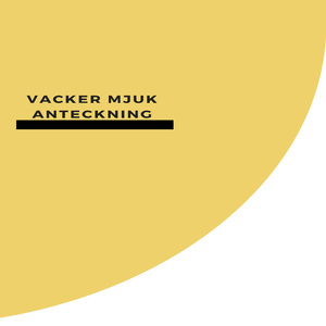 Vacker Mjuk Anteckning