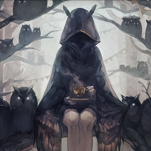 フクロウ ~フクロウが知らせる客が来たと~