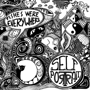 Nine magpies and a black cat