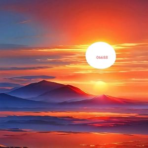 夕阳下的春天