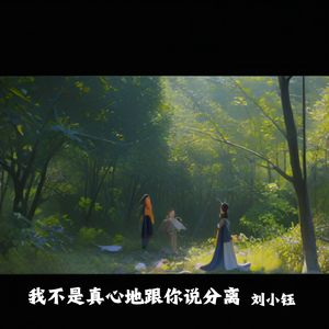 我不是真心的跟你说分离