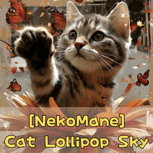NekoMane-Cat Lollipop Sky