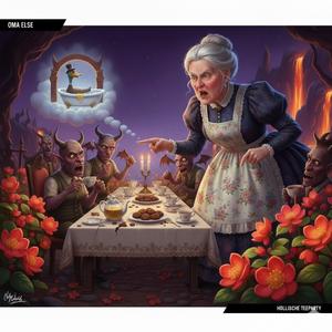 SETZT EUCH, habe ich gesagt (Teeparty bei Oma Else)