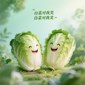 白菜对我笑
